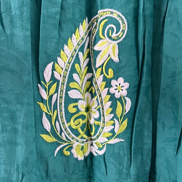 Anthropologie Felicity Embroidered Maxi Dress - Picture 10 of 14